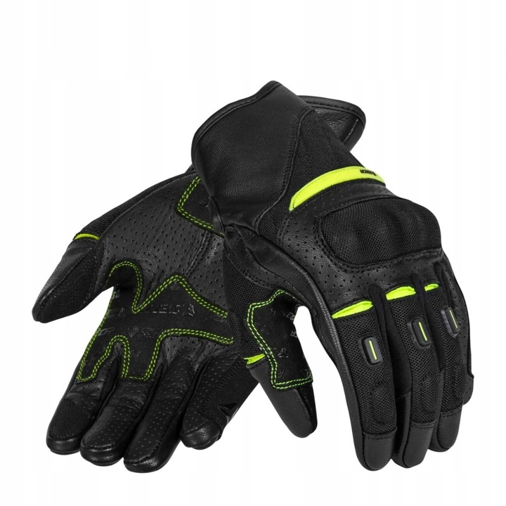 MOTOCYKLOWE RĘKAWICE SECA AXIS MESH II MĘSKIE PRZEWIEWNE KRÓTKIE LETNIE XXL