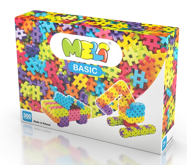 Klocki Konstrukcyjne Meli Basic 300 sztuk+ PREZENT