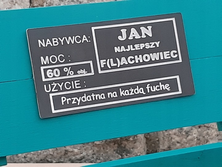 MASZLITRA PREZENT DLA MĘŻCZYZNY ALKOHOL WHISKY