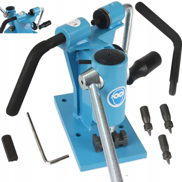 NICIARKA Z PRASKĄ DO ŁAŃCUCHÓW - 2W1 NITOWANIE I ROZNITOWYWANIE ŁAŃUCHÓW