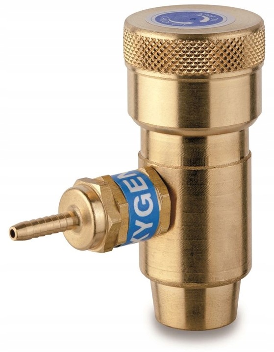 Reduktor do tlenu dla OxyGAS KEMPER 110 BAR - EN1326 - gwint - M10x1 (10mm)