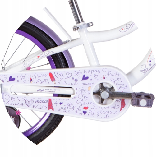 Rower dziecięcy Formula ALICIA koło 18 "+ GRATIS KOSZ I FOTELIK DLA LALEK