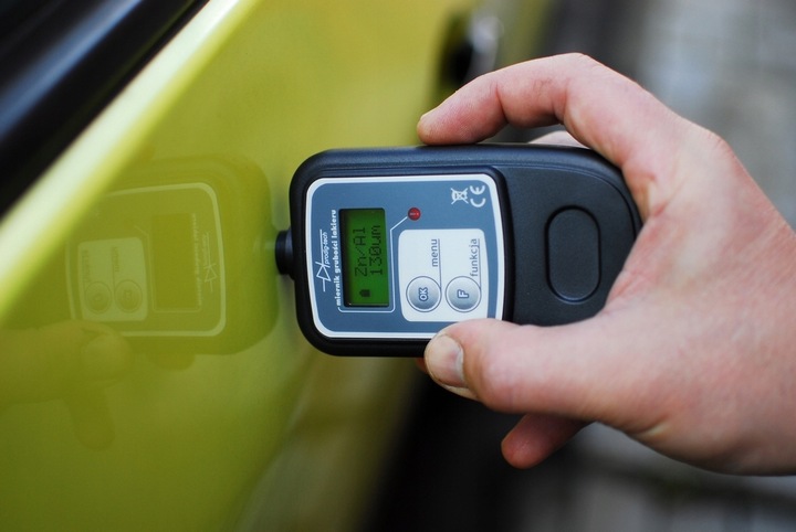 CZUJNIK MIERNIK TESTER GRUBOŚCI LAKIERU GL-2+