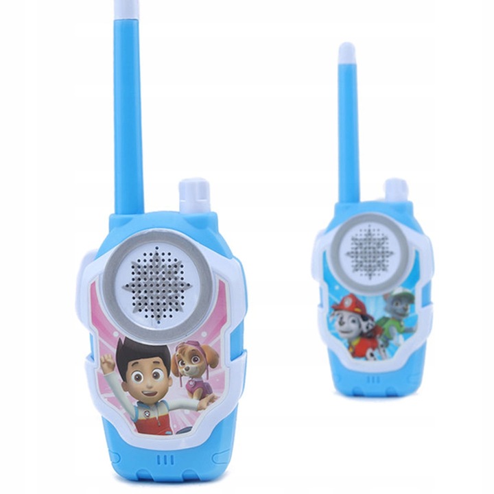 PSI PATROL ZESTAW DO ZABAWY ZEGAREK Z PROJEKTOREM SKYE + 2x WALKIE TALKIE