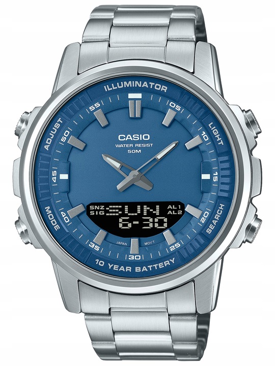 ZEGAREK MĘSKI CASIO AMW-880D-2A1 + BOX +GRAWER