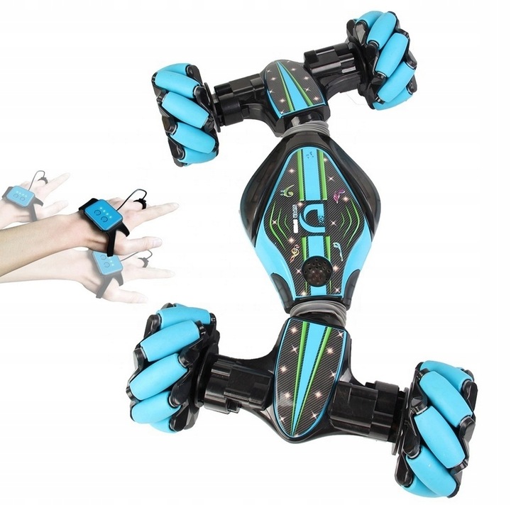 SAMOCHÓD STEROWANY GESTAMI RĘKĄ 4x4 +PILOT RC DRIFT+25km/h+duża bateria