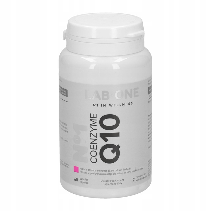 Witaminy kapsułki Lab One N°1 Coenzyme Q10 koenzym Q10 15 g 20 ml