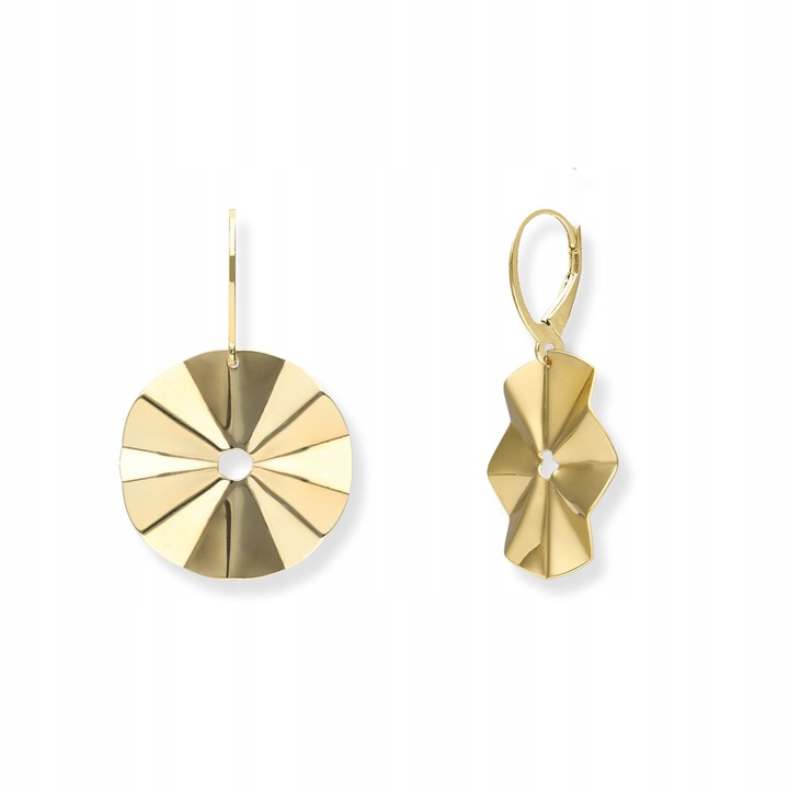 ZŁOTE KOLCZYKI 925 KOŁA