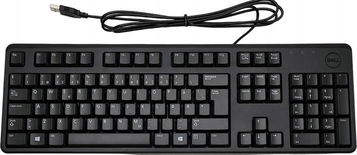 ORYGINALNA PRZEWODOWA KLAWIATURA DELL KB212-B QuietKey na USB
