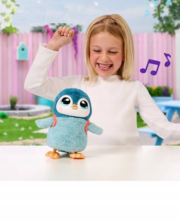 LITTLE LIVE PETS INTERAKTYWNY PINGWIN PINGWINEK WADDLES SMYCZ