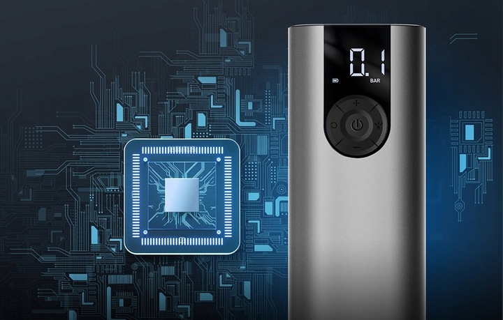 Cycplus Mocna Pompka Rowerowa Elektryczna Lekka Przenośna Bezprzewodowa