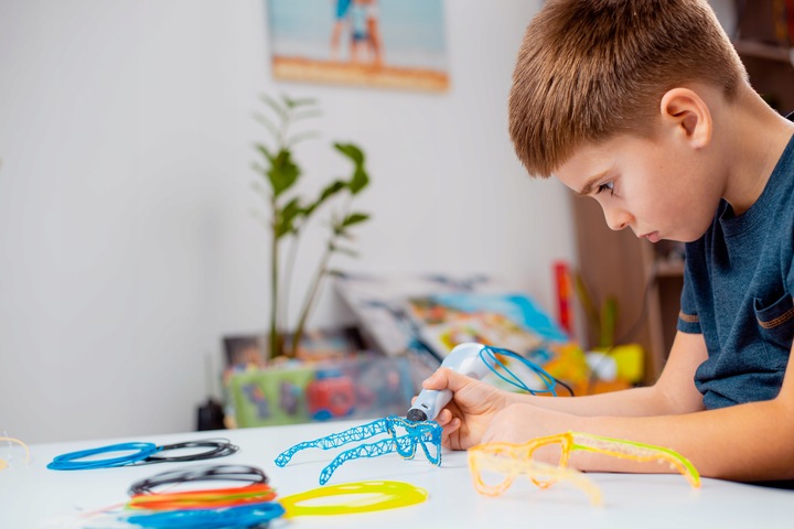 WKŁADY DO DŁUGOPISU 3D DLA DZIECI PLA SILK MAGIC COLOR 200 M