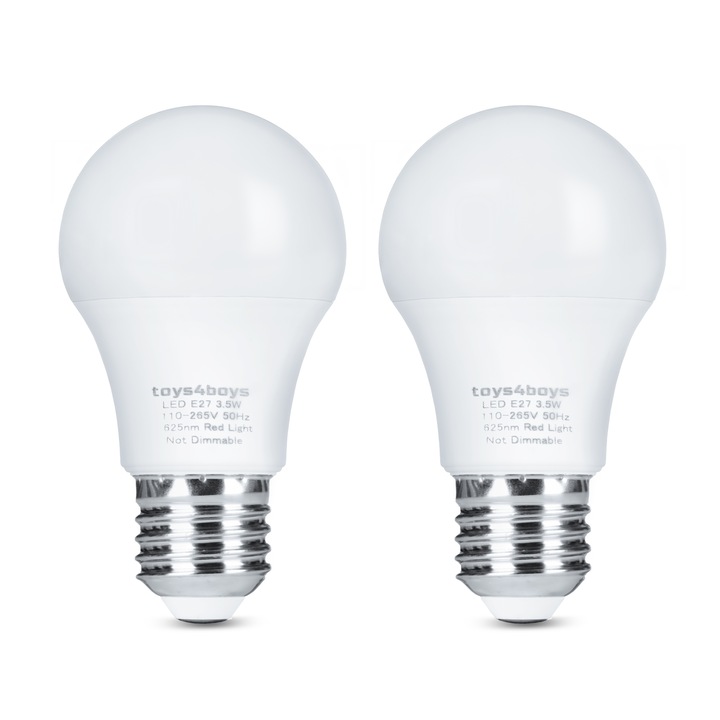 ŻARÓWKA LED E27 CZERWONA ŻARÓWKI LED OZDOBNA DEKORACYJNA ZDROWY SEN