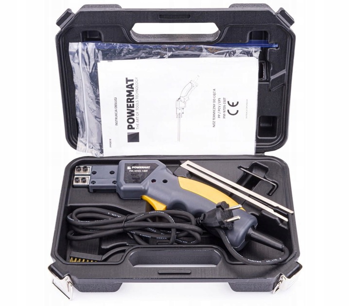 NÓŻ TERMICZNY DO CIĘCIA STYROPIANU PCV PP 150W EPS
