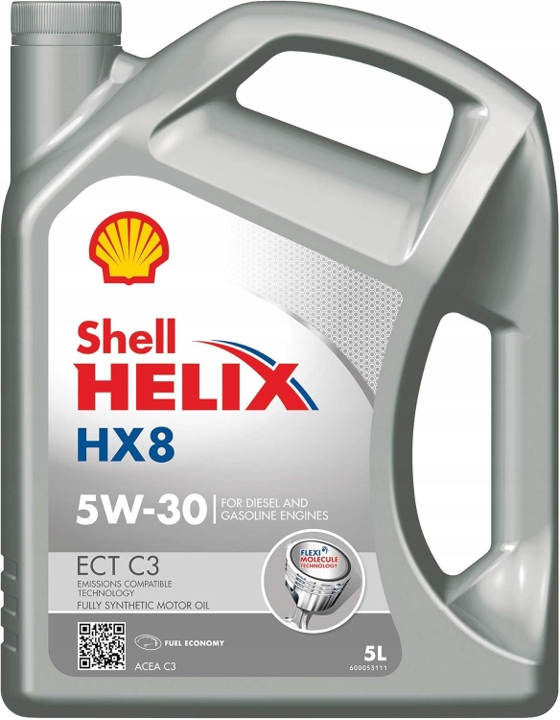 Shell Helix HX8 ECT C3 5W-30 5L / 550046394 Produkcji 09/2024