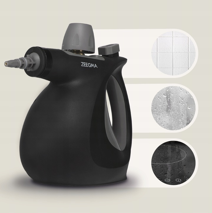 PAROWNICA na PLUSKWY Myjka Parowa Czyścik Okien Ciśnieniowy 1000W 3Bar