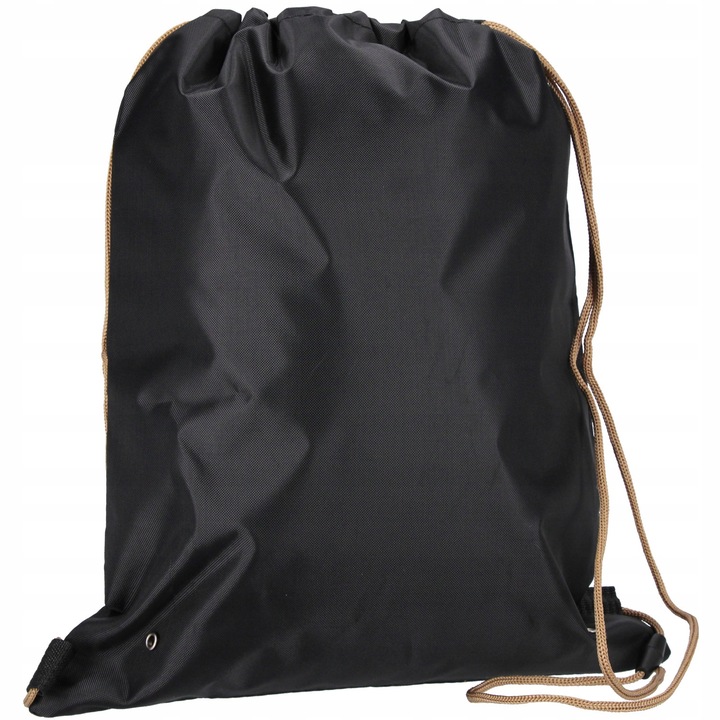 WOREK SZKOLNY PLECAK NA BUTY OBUWIE WF DZIEWCZYNKI CZARNY ZŁOTY KOTKI SERCE