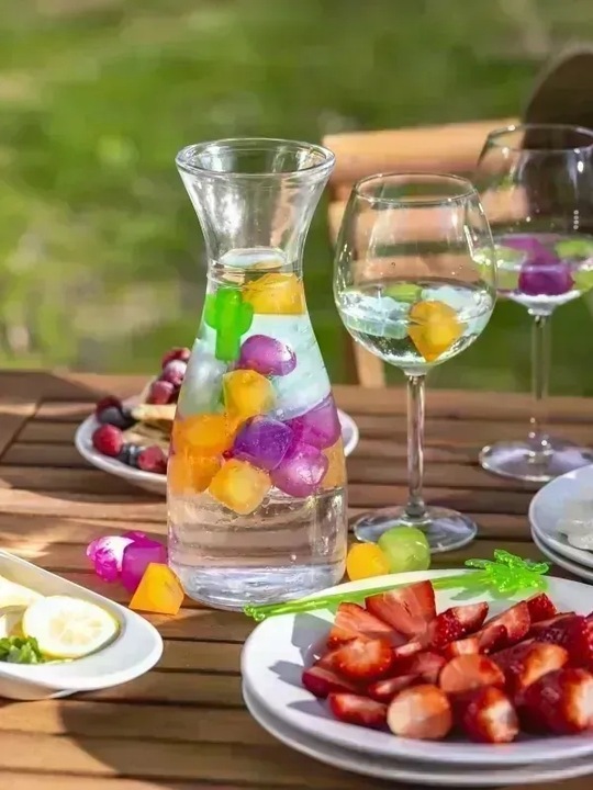 SYFON SATURATOR DO WODY SODOWEJ GAZOWANEJ 1L + 10 NABOJÓW + 5 KOSTEK LODU