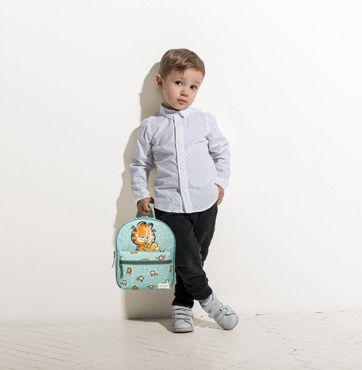 GARFIELD KOT KOTEK BAJKA PLECAK PLECACZEK DZIECI PRZEDSZKOLA WYCIECZKOWY