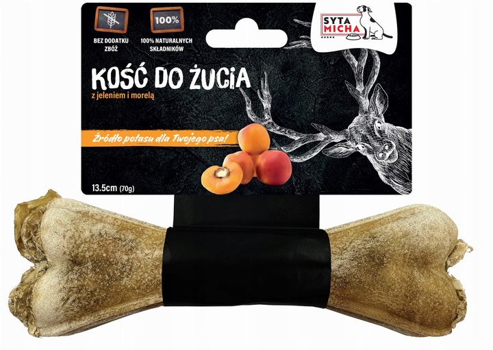 Syta Micha Kość do żucia dla Psa Mix Smaków 13,5 cm 8 szt.