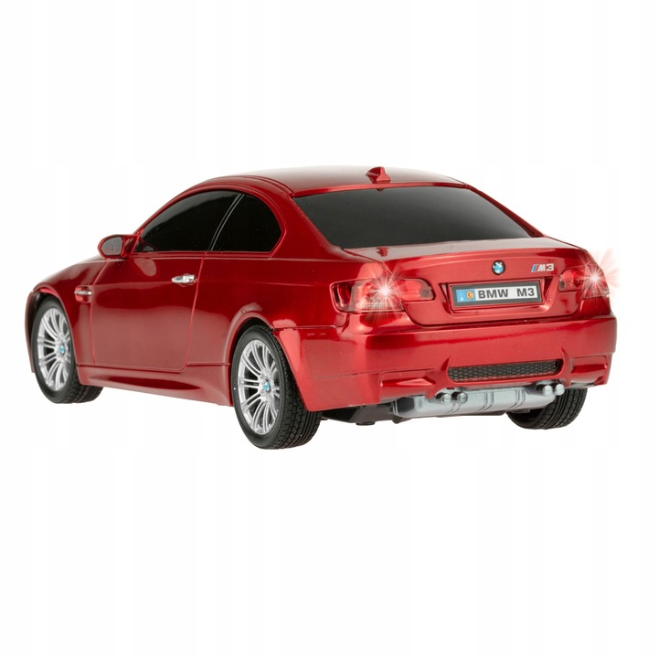 SAMOCHÓD RC AUTO ZDALNIE STEROWANE DLA DZIECI BMW M3 NA PILOTA CZERWONE