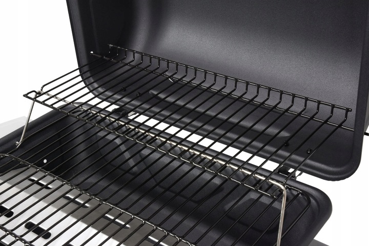 GRILL GAZOWY OGRODOWY BAVEN 2 PALNIKI, 5,5KW Z POKRYWĄ Z TERMOMETREM LUND