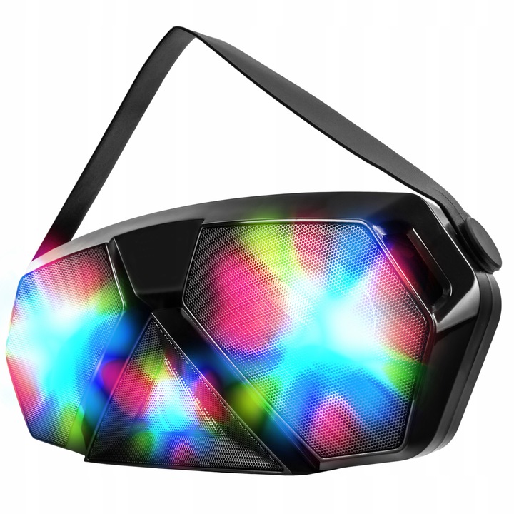 KOLUMNA GŁOŚNIK BEZPRZEWODOWY BOOMBOX MOBILNY SYSTEM NAGŁOŚNIENIOWY BAZOOKA