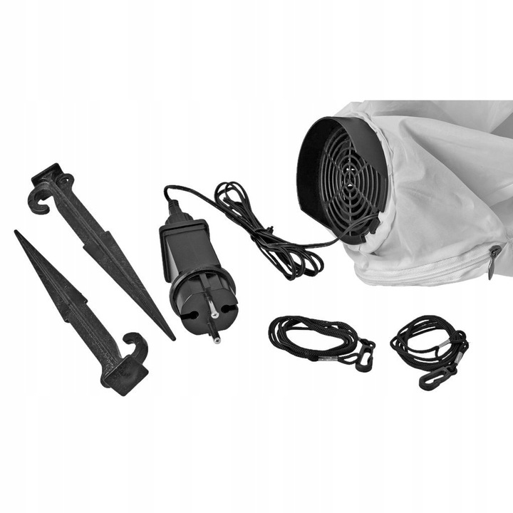 DMUCHANY BAŁWAN POMPOWANY LED ŚWIECĄCY 150 CM