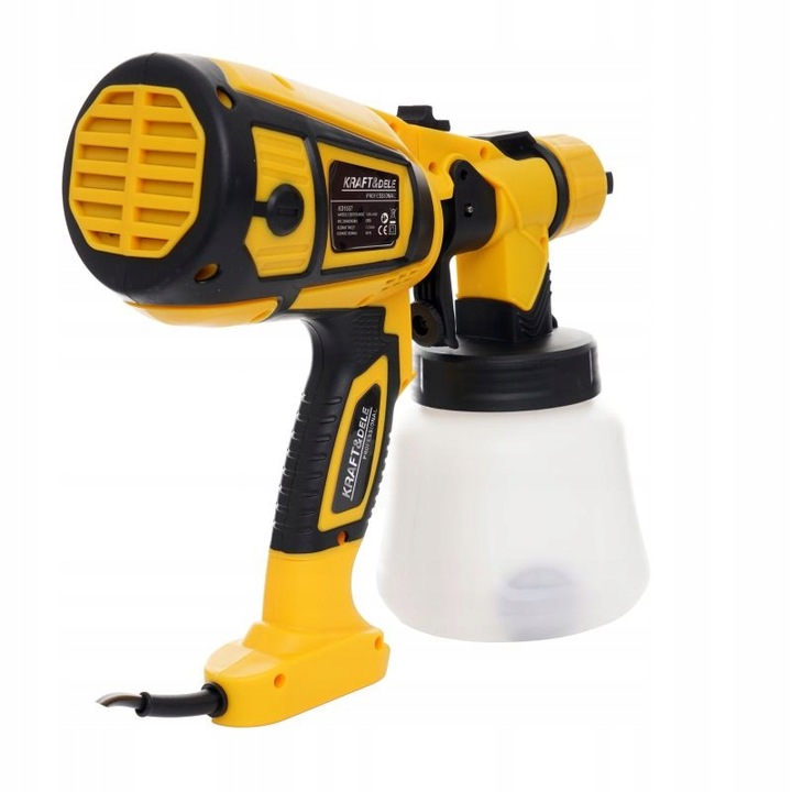 PISTOLET DO MALOWANIA ELEKTRYCZNY LAKIERNICZY 650W HVLP 800ml 32000 rpm