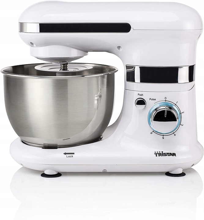 PLANETARNY mikser Robot kuchenny 600W misa RVS 4L 3 mieszadła 6 prędkości