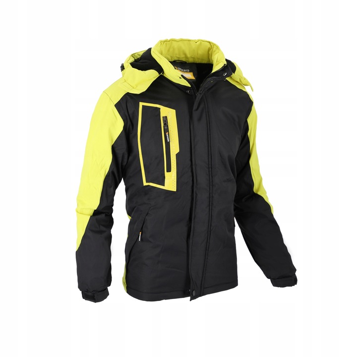 KURTKA ROBOCZA OCIEPLANA zimowa ODBLASKOWA kaptur SCALA PROCERA