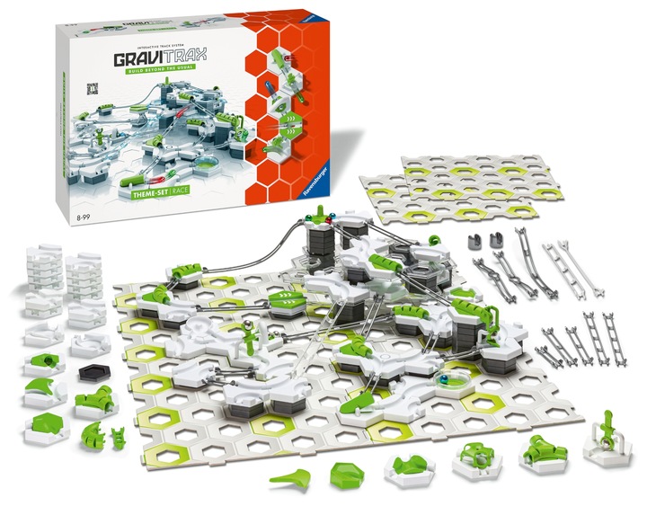 Ravensburger Gravitrax Zestaw Startowy Race 180 elementów