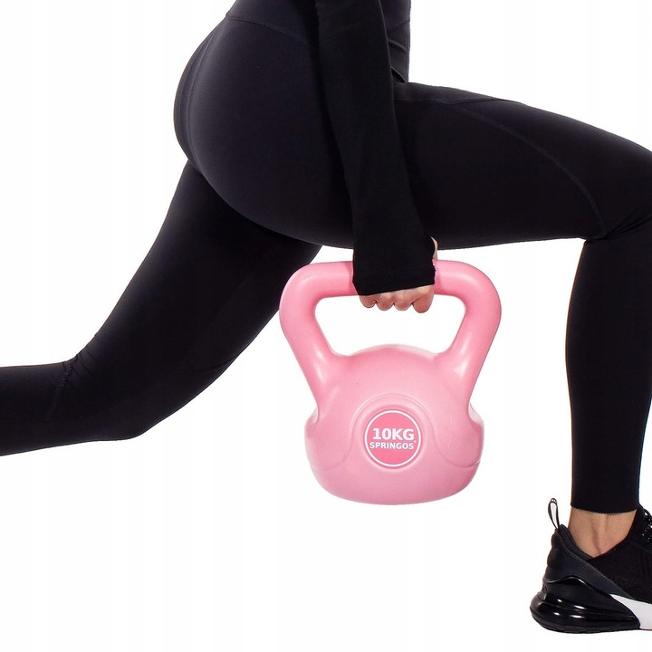 KETTLEBELL odważnik 10 KG kula KETTLE HANTLA hantel FITNESS ABS DO ĆWICZEŃ