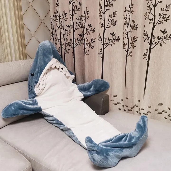 Halloween strój kocy piżama shark Odpowiedni dla wzrostu 155-170 cm