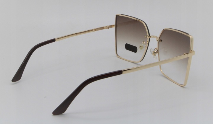 OKULARY PRZECIWSŁONECZNE DAMSKIE DUŻE Z FILTREM UV400 Code Exclusive