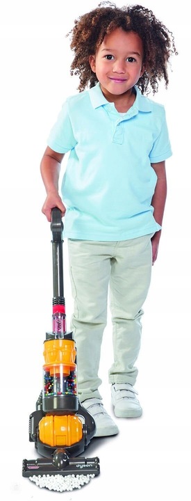 Pionowy odkurzacz Dyson dla dzieci zabawkowy z funkcją ssania Casdon 63 cm