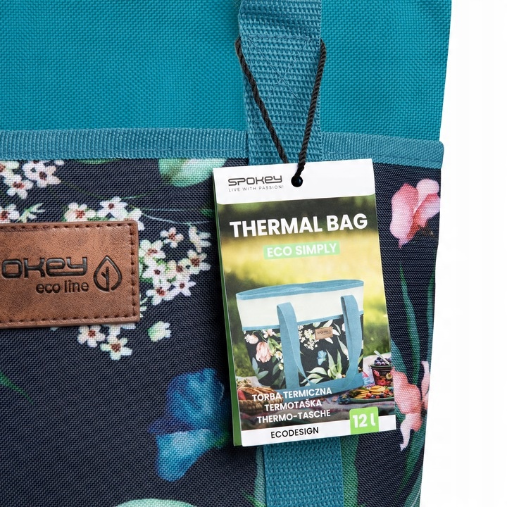 Torba termiczna Spokey ECO SIMPLY wielokolorowy 12 l