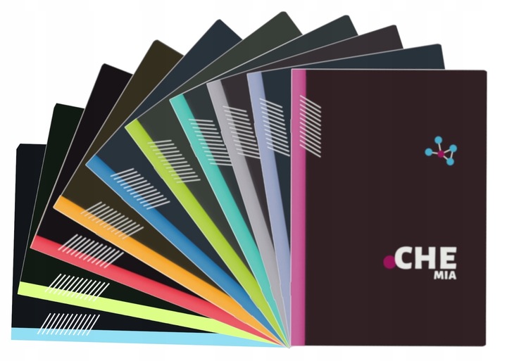 Komplet Zestaw ZESZYTÓW TEMATYCZNYCH kl 7-8 a5/60k + kolorowe ściągi 10 szt