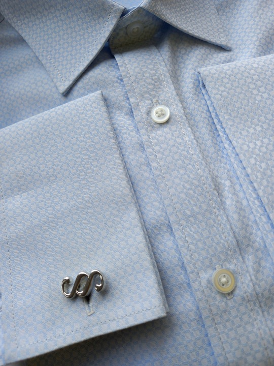 Srebrne spinki do mankietów Paragrafy dla Prawnika Sędziego Adwokata +Etui