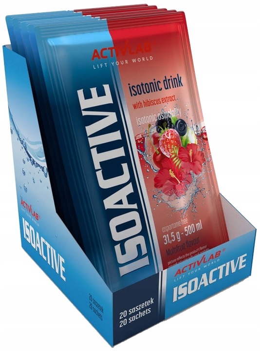 Activlab Isoactive napój izotoniczny 31,5gx20 Owoc