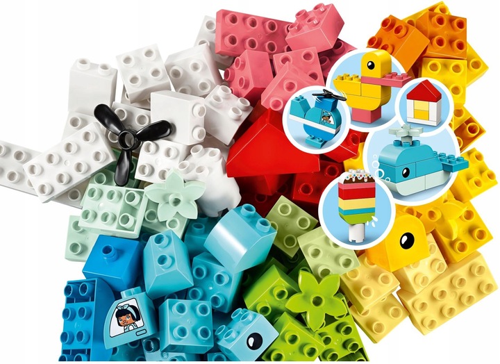 LEGO DUPLO 10909 Pudełko uzupełniające 80 klocków od 1,5 roku