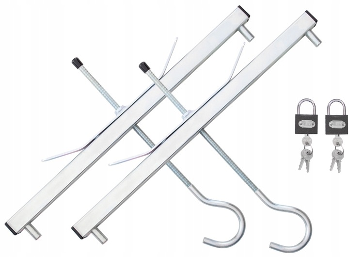 UCHWYT MOCOWANIE DRABINY PRZEWOZU BAGAŻNIK 2SZT