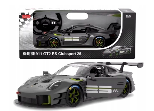 RASTAR Auto Zdalnie Sterowane R/C Porshe 911 GT2 RS Clubsport 25 Skala 1:14