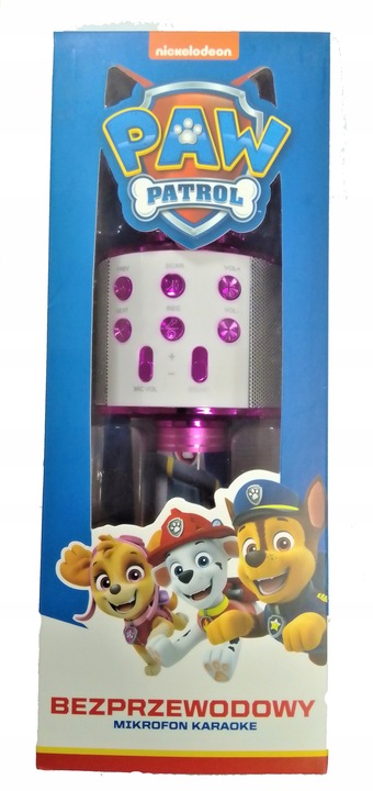 PSI PAW PATROL MIKROFON BEZPRZEWODOWY KARAOKE SKYE