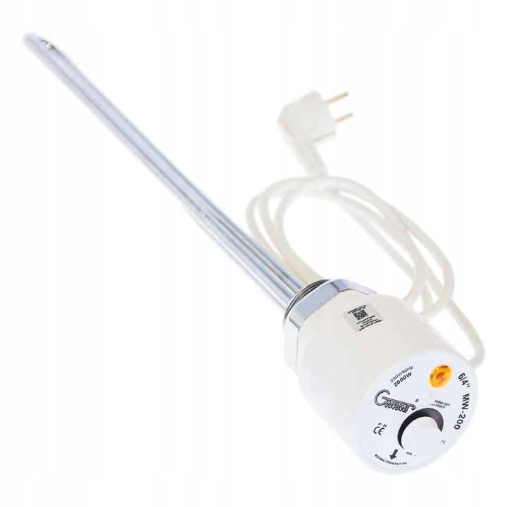 GRZAŁKA z TERMOSTATEM do BOJLERA 2000W 2 kW 6/4