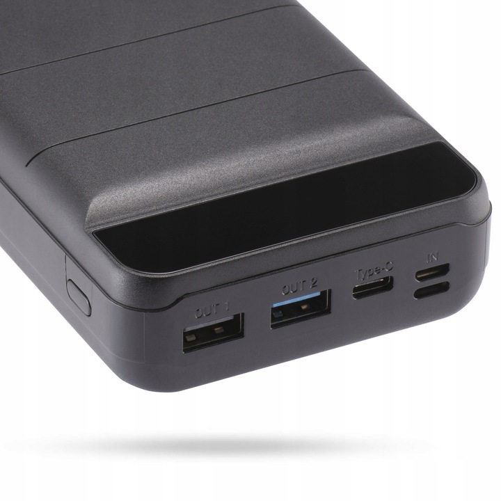 Powerbank Yenkee YPB 3010 2xUSB LCD Micro USB USB-C Lighting 30 000 mAh