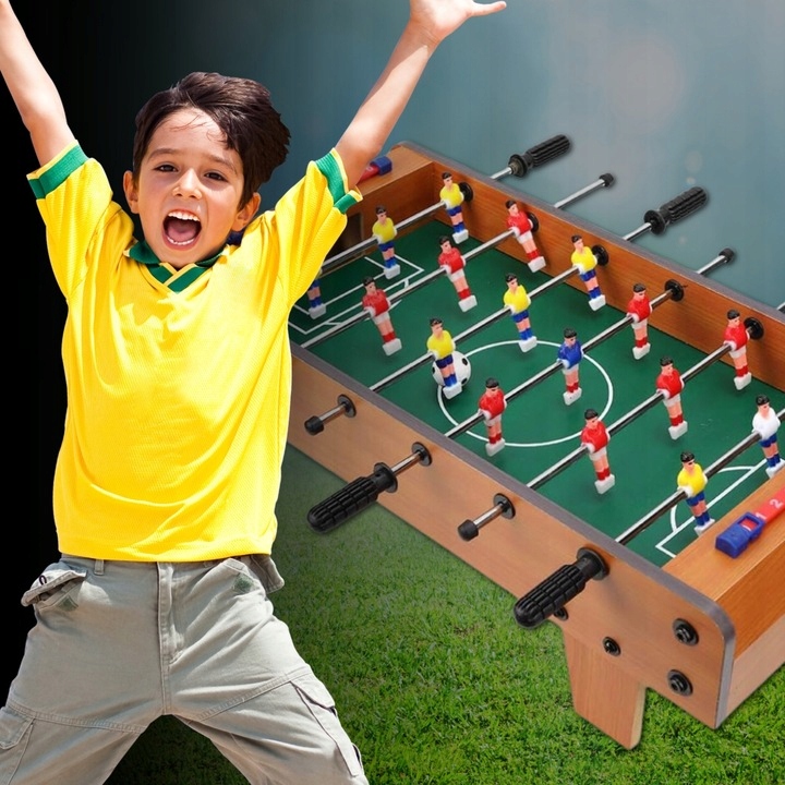 PIŁKARZYKI STOŁOWE PIŁKA NOŻNA STÓŁ DO PIŁKARZYKÓW 18 ZAWODNIKÓW