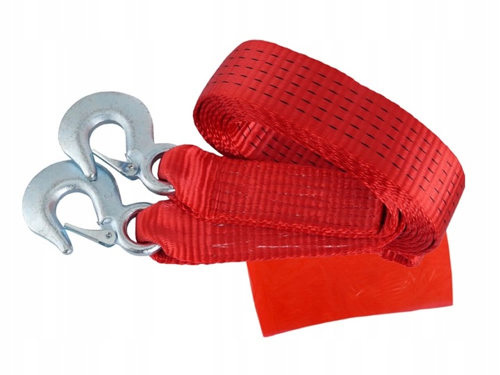 GRATISY# Pas Taśma Linka holownicza 5.5T 4m Heavy Duty