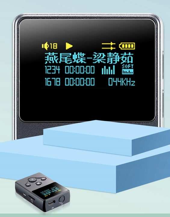 xDuoo X2S Następca kultowego modelu - 250mW - OLED - PCM: do 24bit/192 kHz