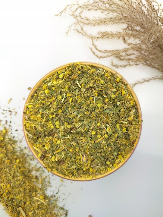 Zioła Na Cholesterol Trójglicerydy Miażdżyca 500g Karczoch Mniszek Kurkuma